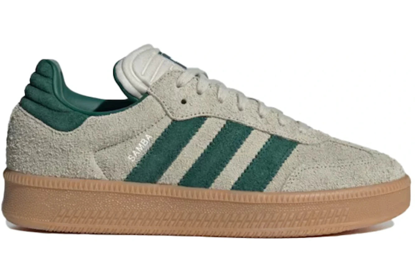 Adidas Samba XLG Putty Grey Collegiate Green