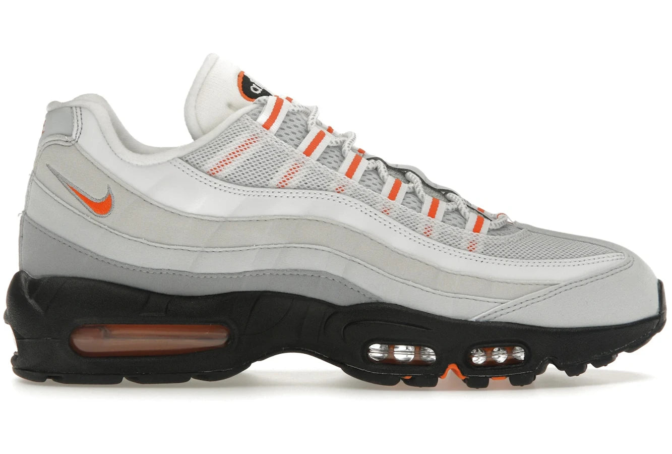 Nike Air Max 95 Wolf Grey Safety Orange Pure Platinum