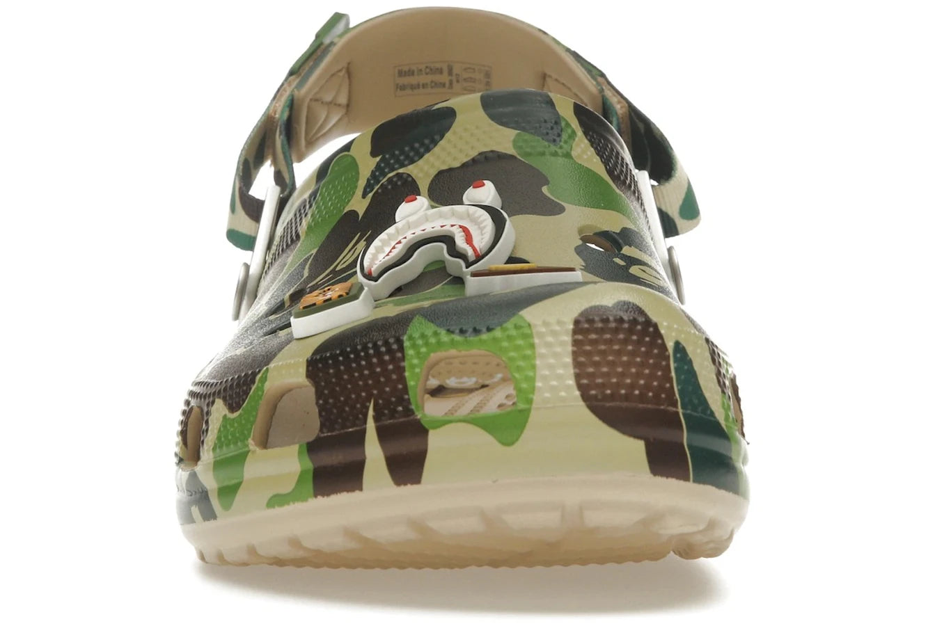 Crocs Classic Clog A Bathing Ape ABC Camo Green