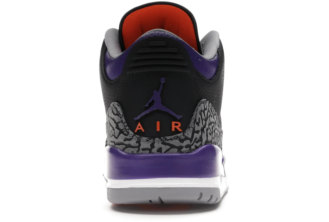 Air Jordan 3 Retro Black Court Purple