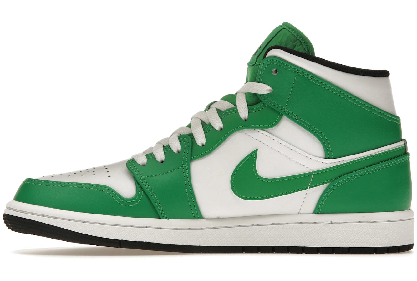 Air Jordan 1 Mid Lucky Green