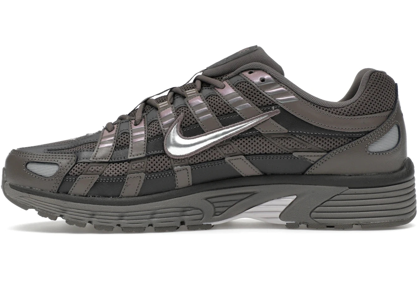 Nike P-6000 Cave Stone Medium Ash Flat Pewter Metallic Silver