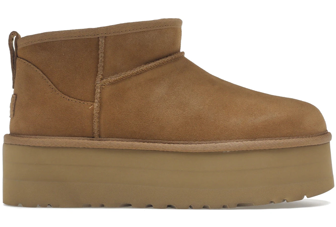 UGG Classic Ultra Mini Platform Boot Chestnut