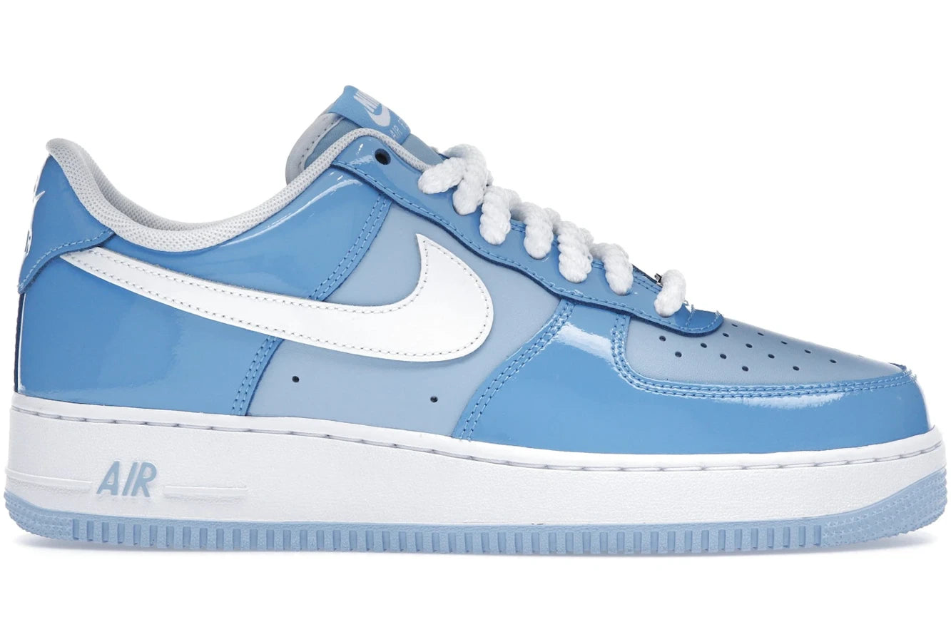 Nike Air Force 1 Low '07 LV8 Phychic Blue White Patent