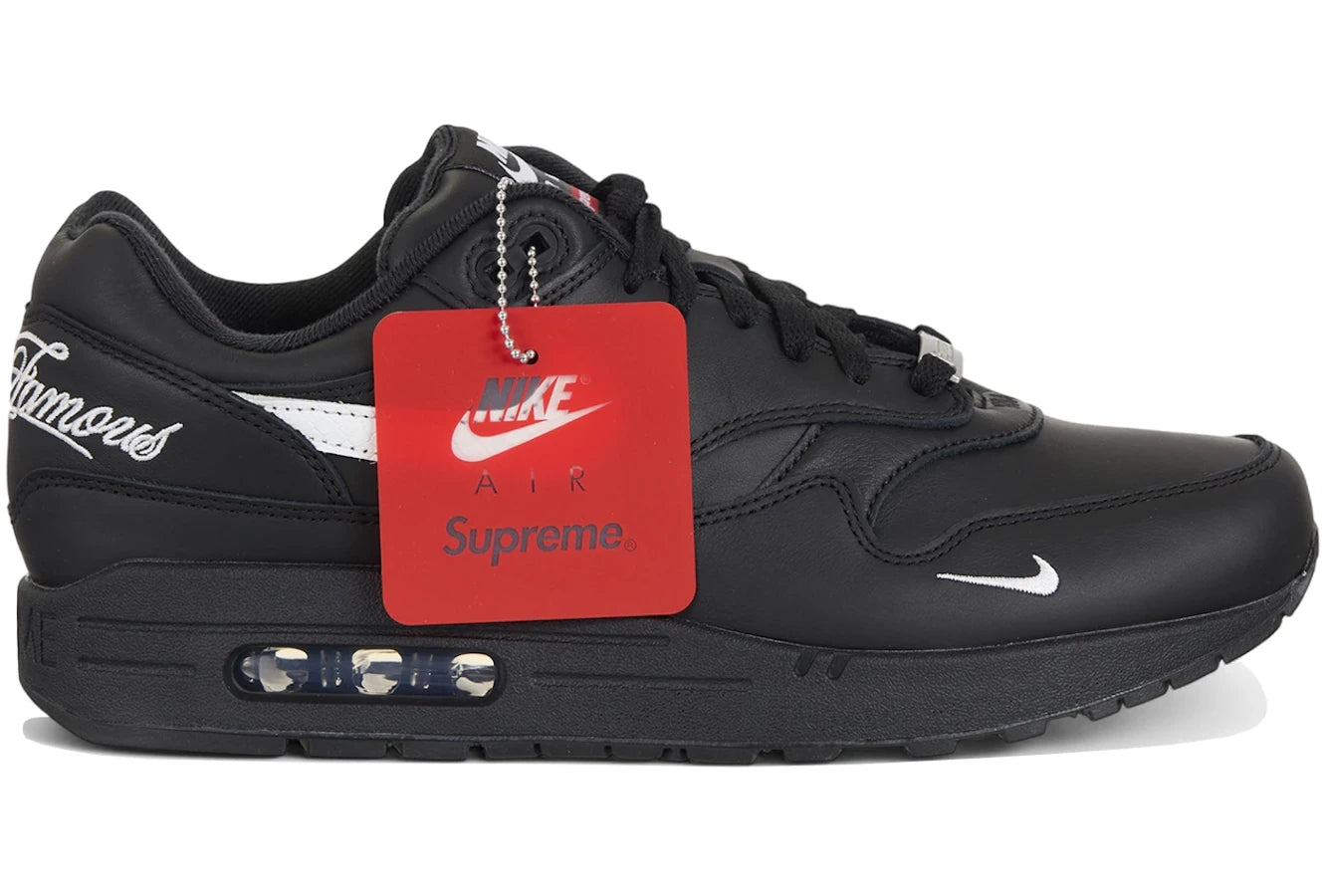 Nike Air Max 1 '87 SP Supreme Black White