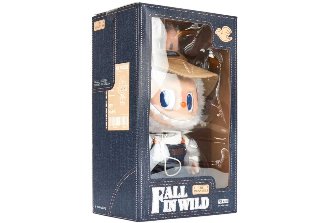 Pop Mart LABUBU The Monsters Fall In Wild Vinyl Plush Doll