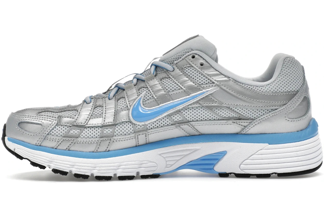 Nike P-6000 Metallic Platinum Pure Platinum Metallic Silver University Blue