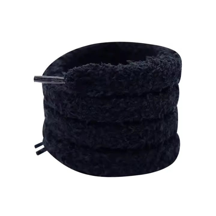 Fluffy Laces (Black)