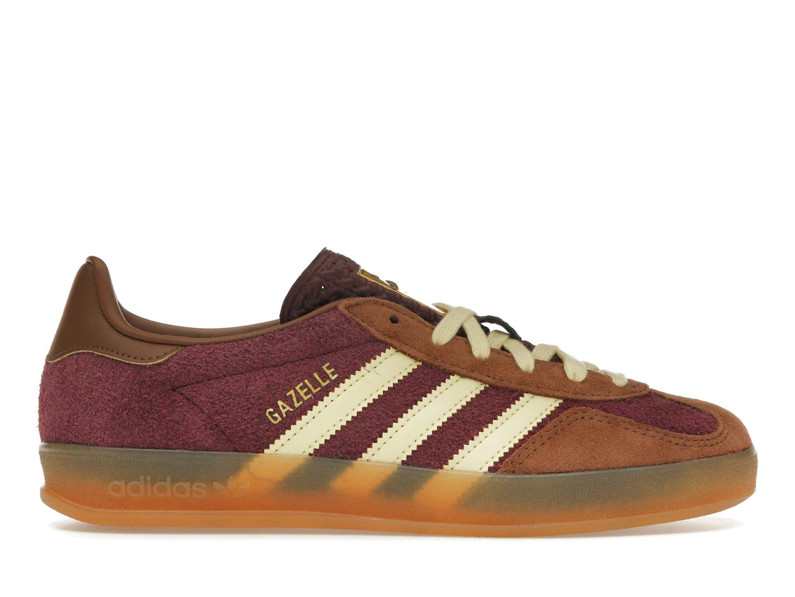 adidas Gazelle Indoor Maroon Almost Yellow