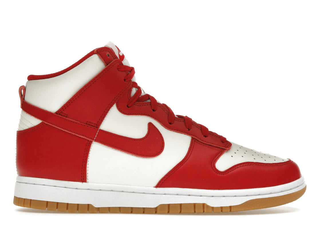 Nike Dunk High Sail Gym Red Gum (Women's)
