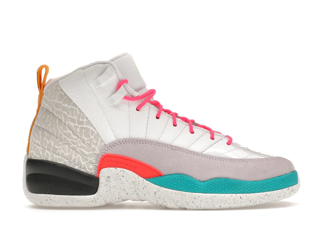 Jordan 12 Retro White Vapor Green (GS)