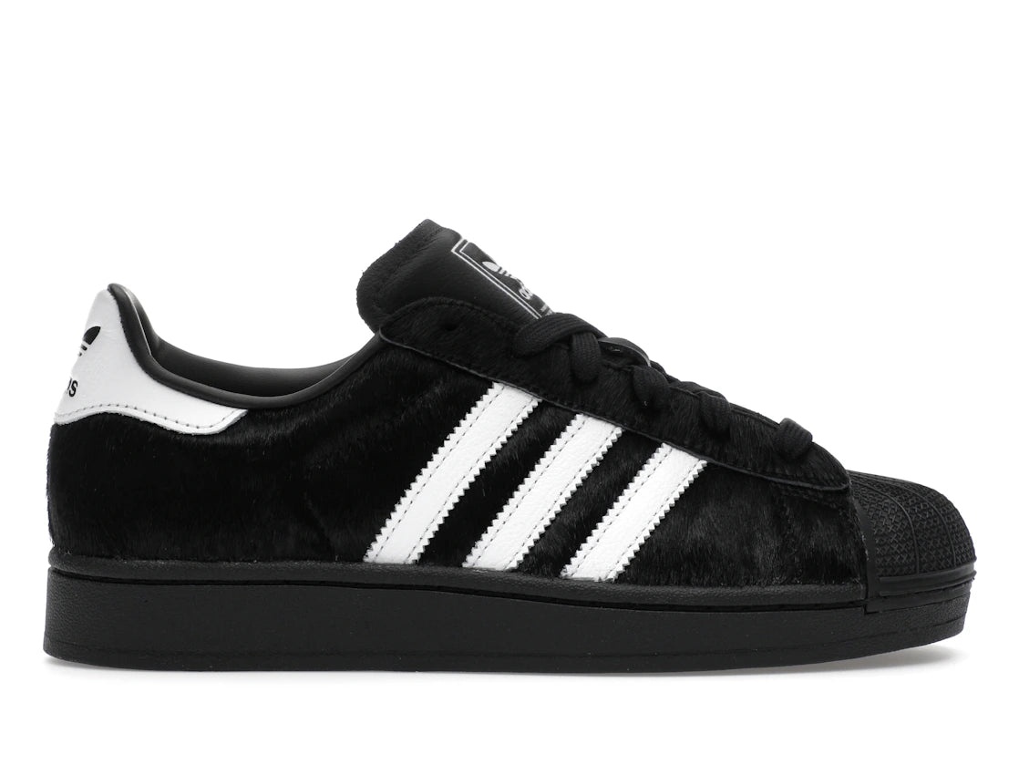 adidas Superstar II Black Ponyhair (Women's)