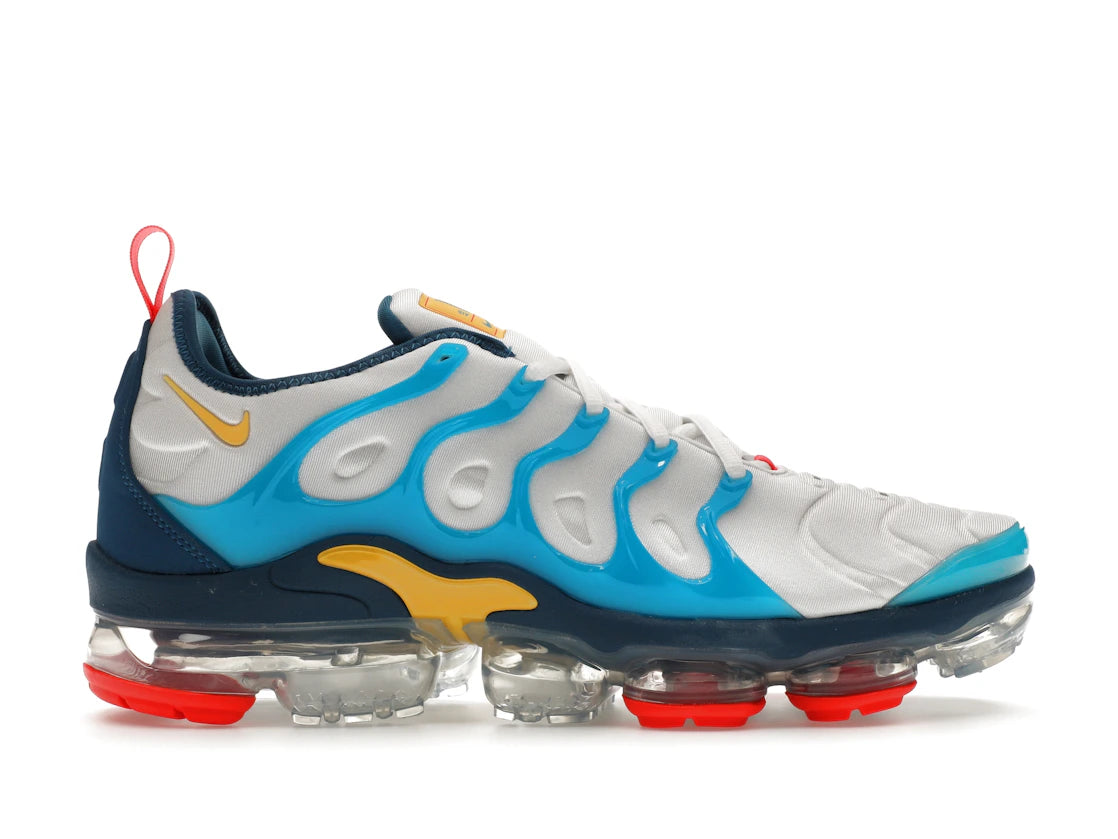 Nike Air VaporMax Plus White Citron Pulse Industrial Blue