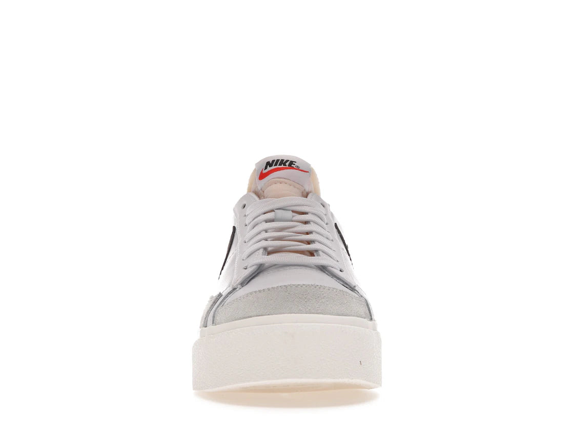 Nike Blazer Low Platform White Black (Women's)