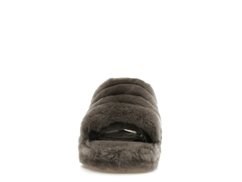 UGG Fluff Yeah Slide Charcoal (Women's)