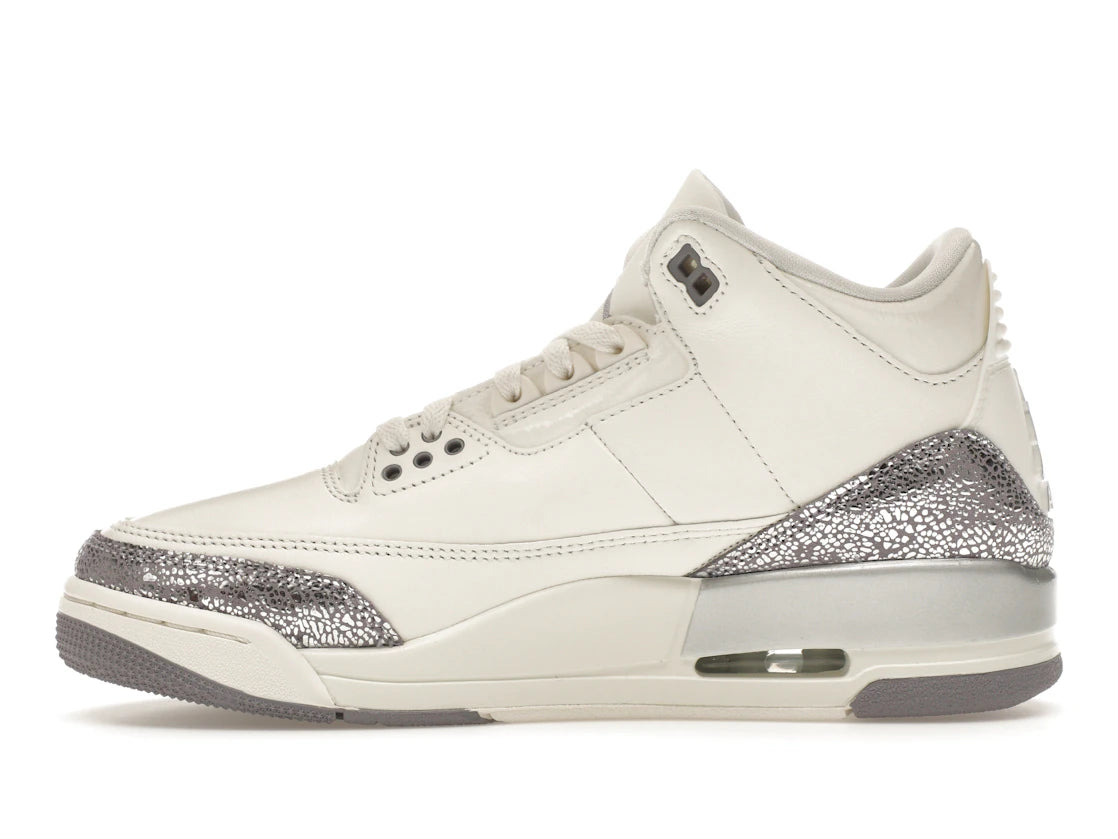 Jordan 3 Retro Sail Cement Grey (Women's)