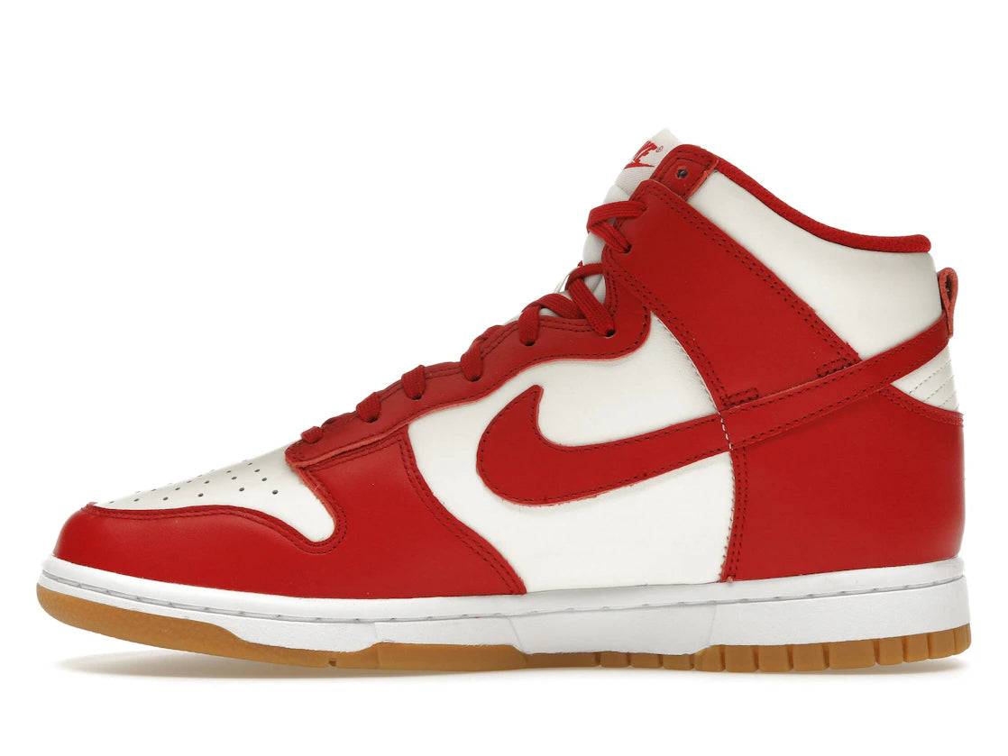 Nike Dunk High Sail Gym Red Gum (Women's)