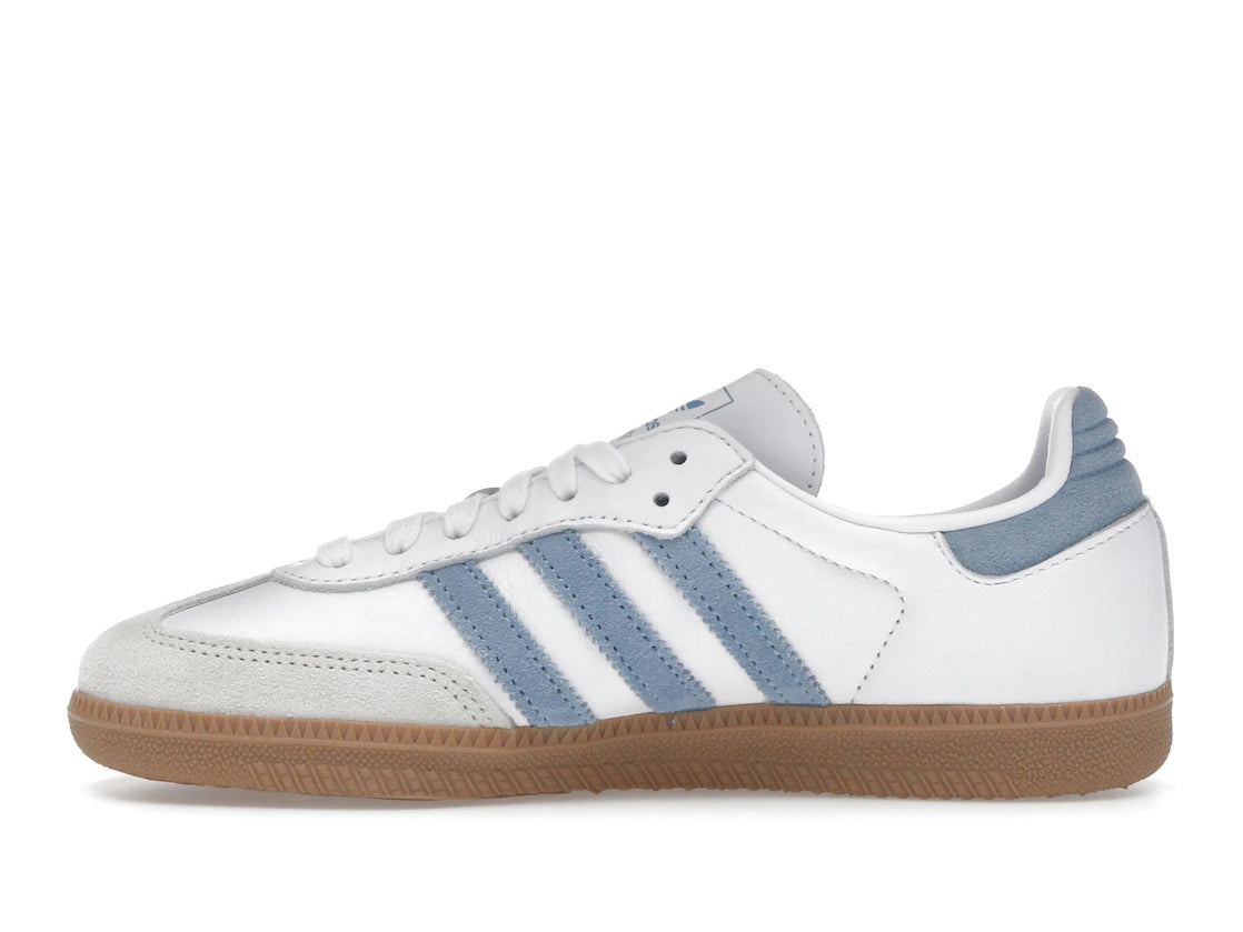 adidas Samba OG White Alumina Ash Blue (Women's)