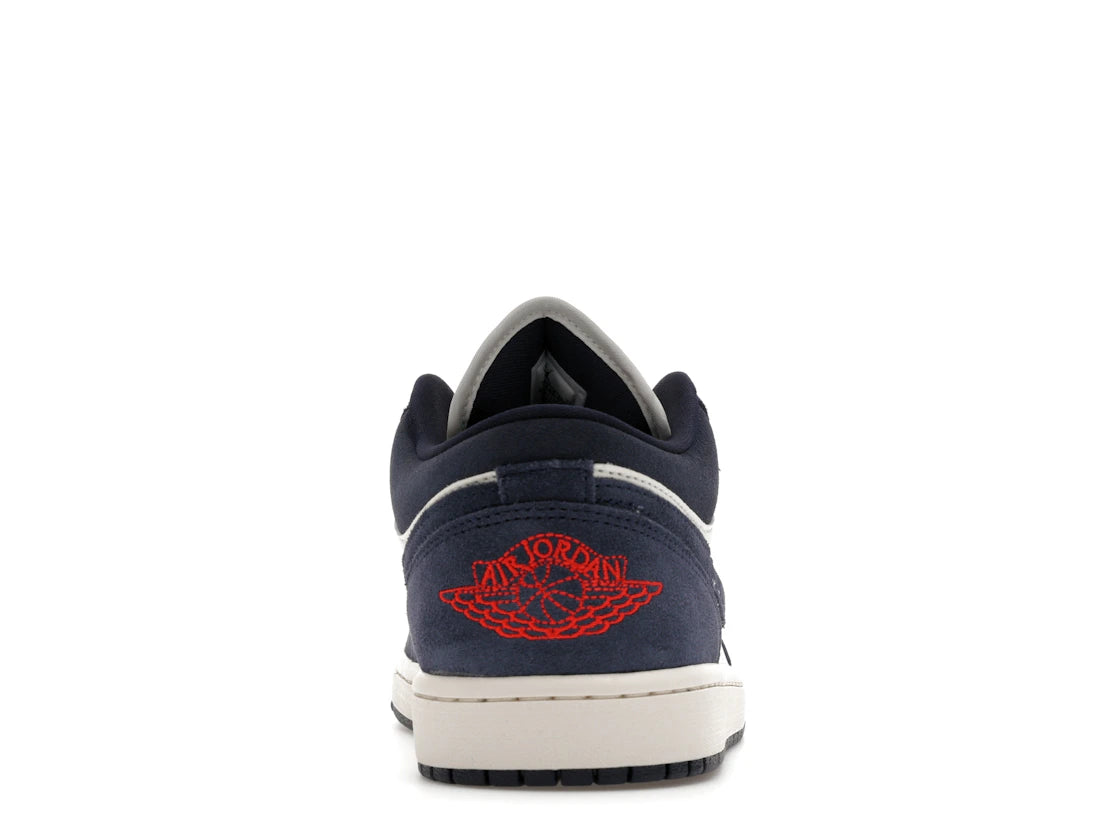 Jordan 1 Low SE Obsidian Suede