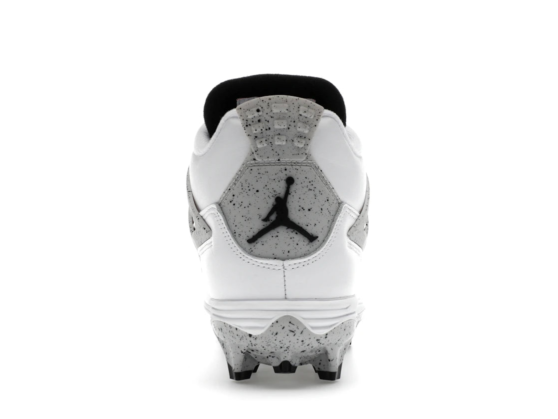 Jordan 4 Retro TD Cleat White Cement