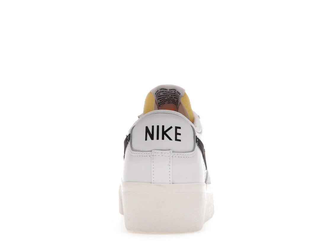 Nike Blazer Low Platform White Black (Women's)