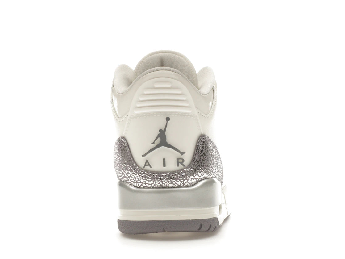 Jordan 3 Retro Sail Cement Grey (Women's)