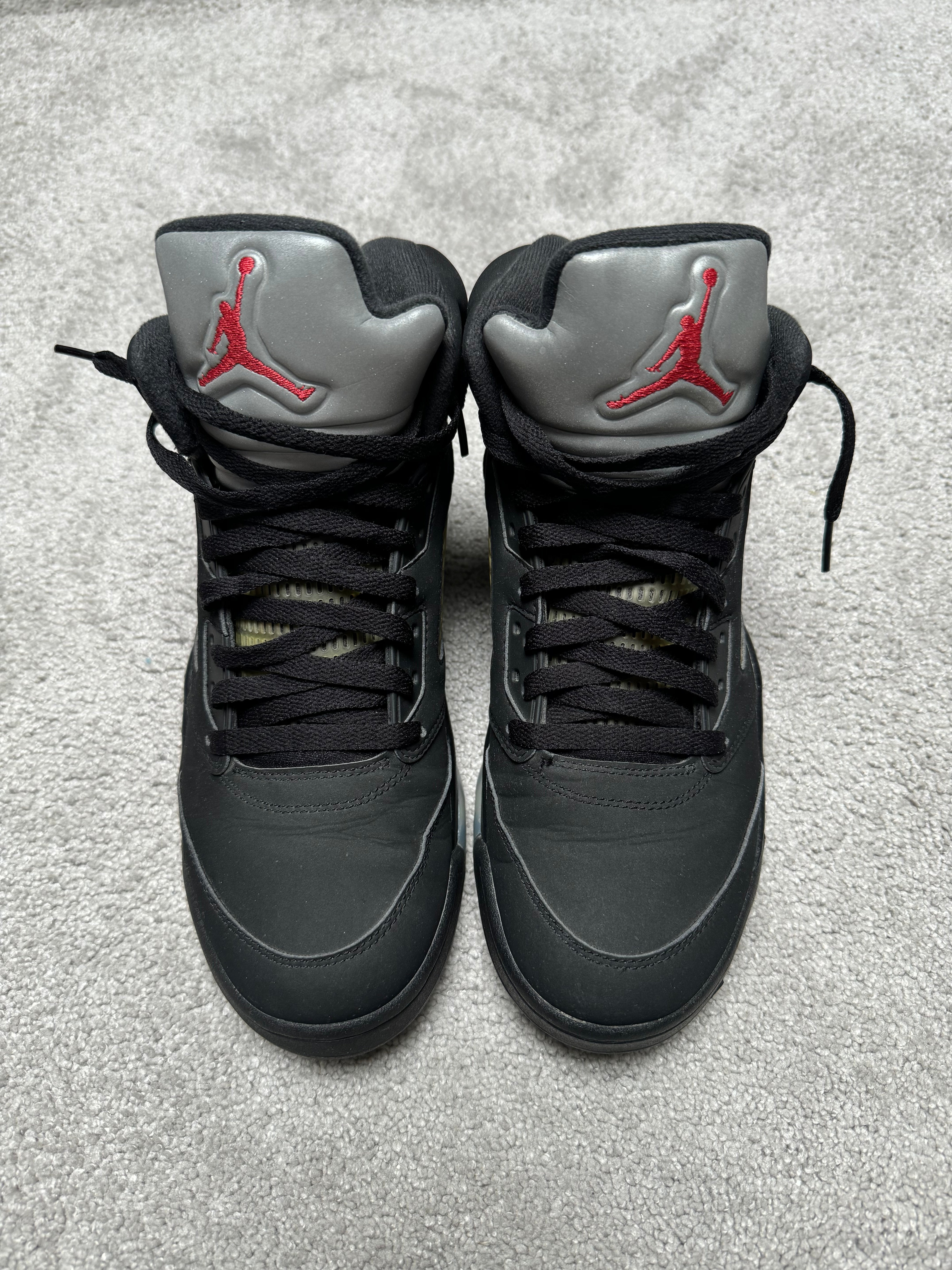 Jordan 5 Metallic Black (EU 43)
