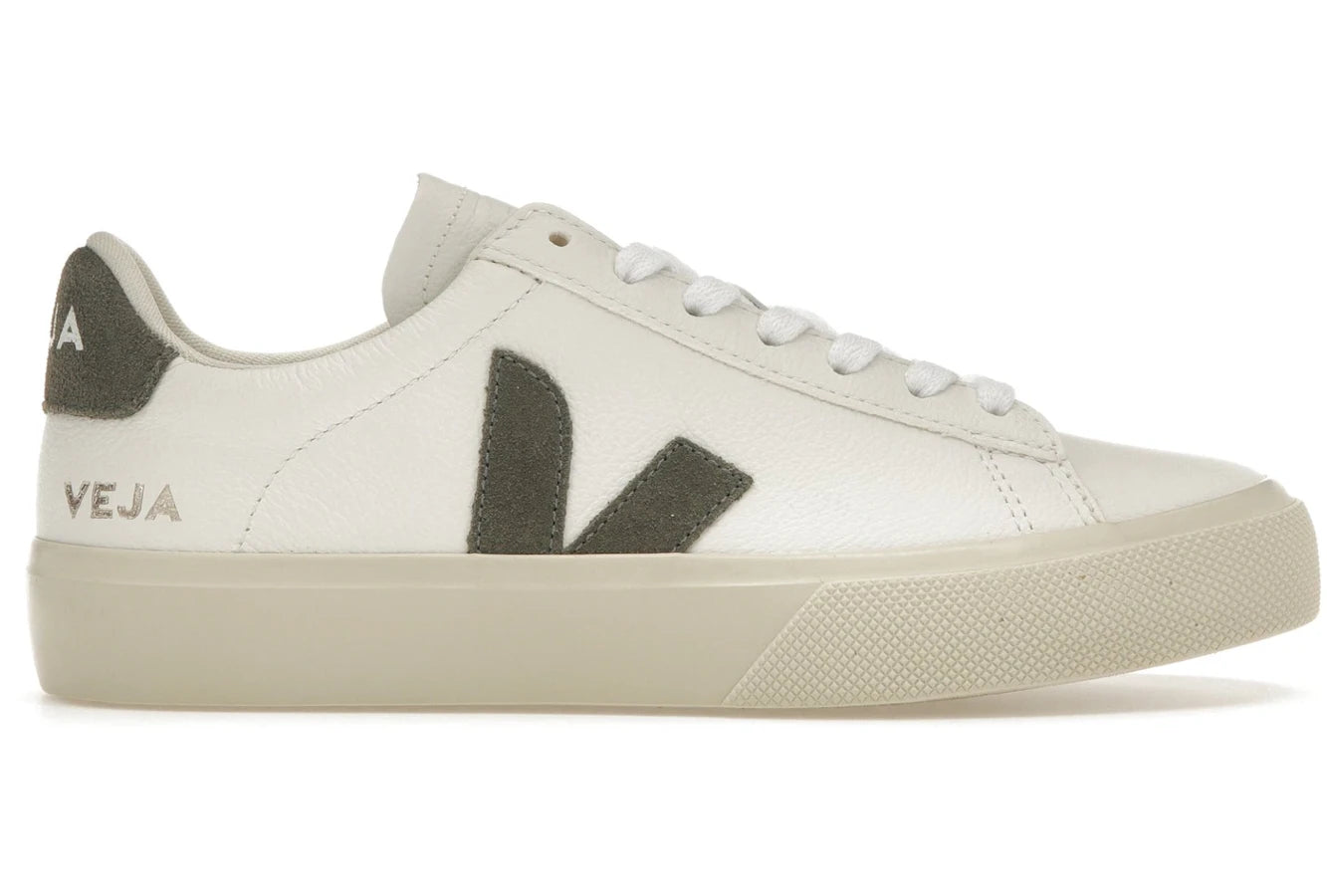 Veja Campo Low Chromefree Leather White Kaki