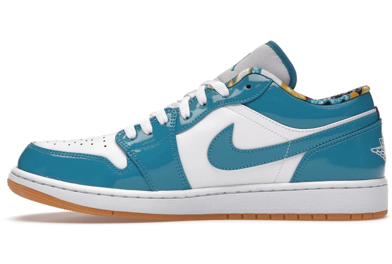 Air Jordan 1 Low SE Barcelona Cyber ​​Teal