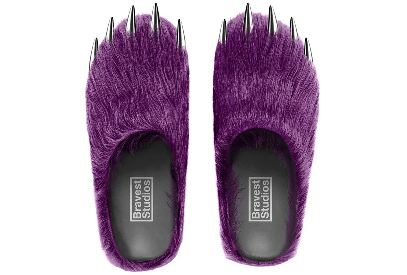 Bravest Studios Bear Claw Mule Purple