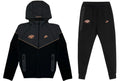 Nike Sportswear x Central Cee Syna World Tech Fleece Hoodie & Joggers Set Black/Metallic Red Bronze