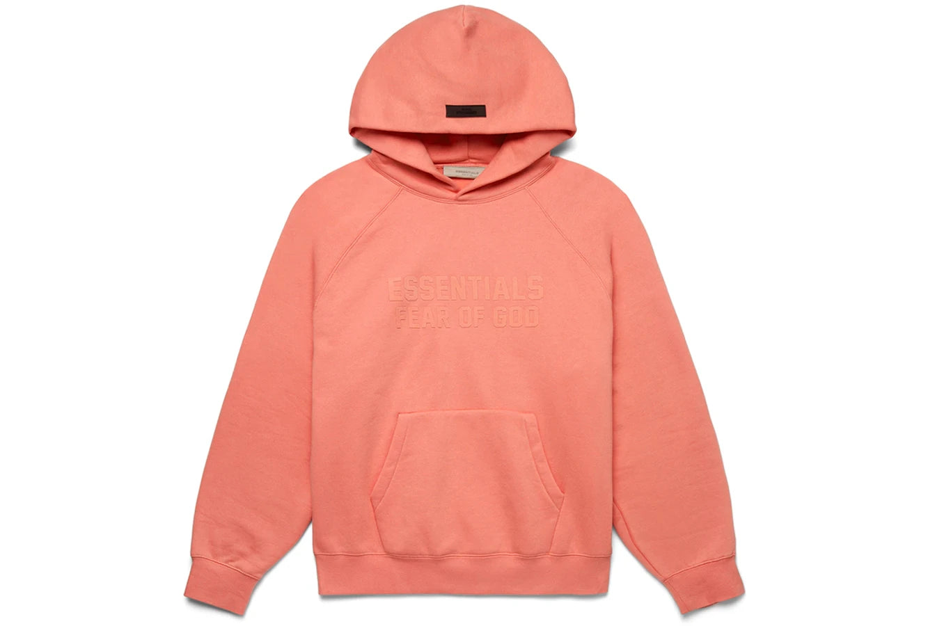 Fear of God Essentials Hoodie Coral