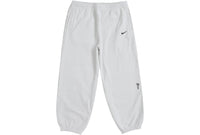Supreme Nike Sweatpants White