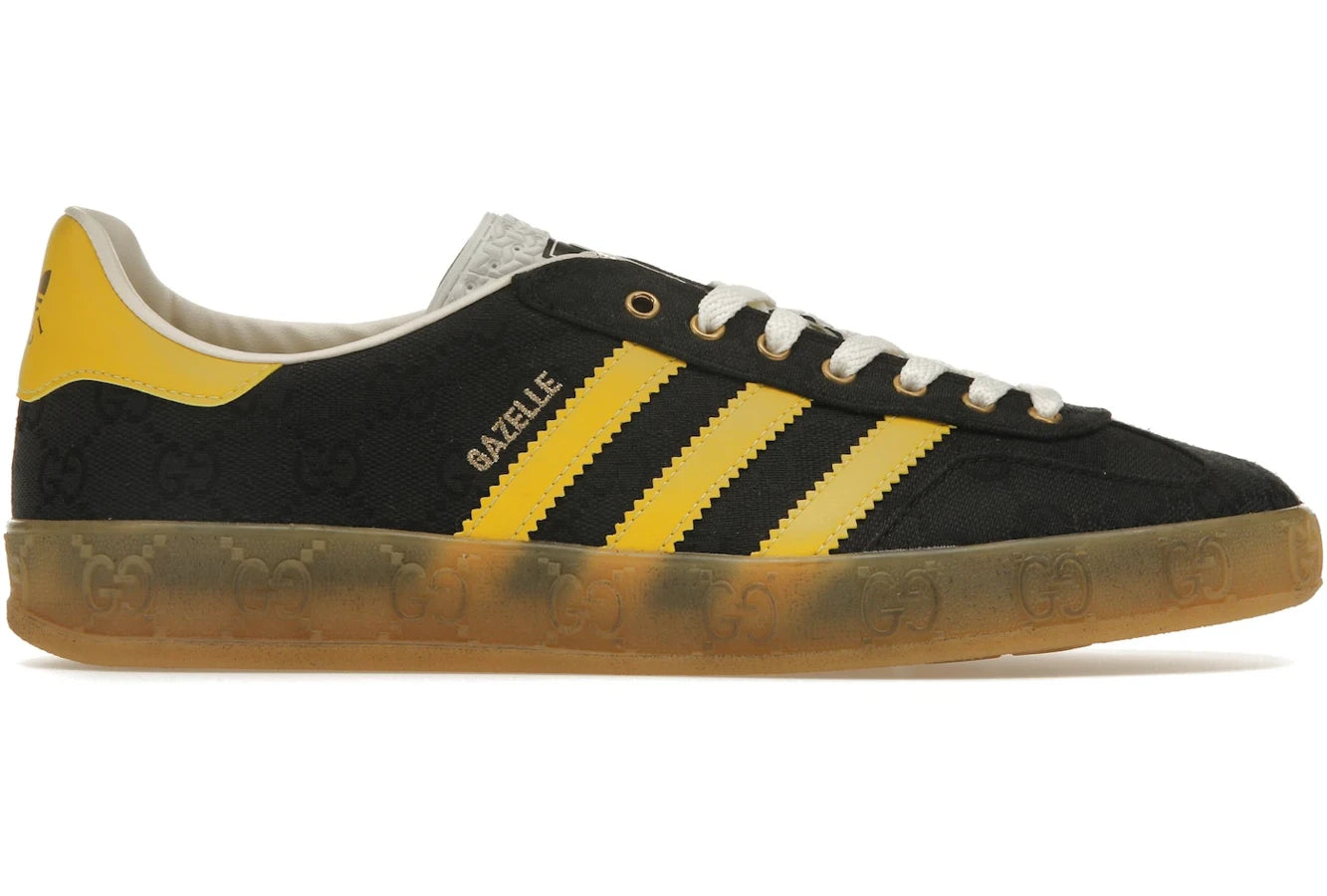 Adidas x Gucci Gazelle Black GG Monogram