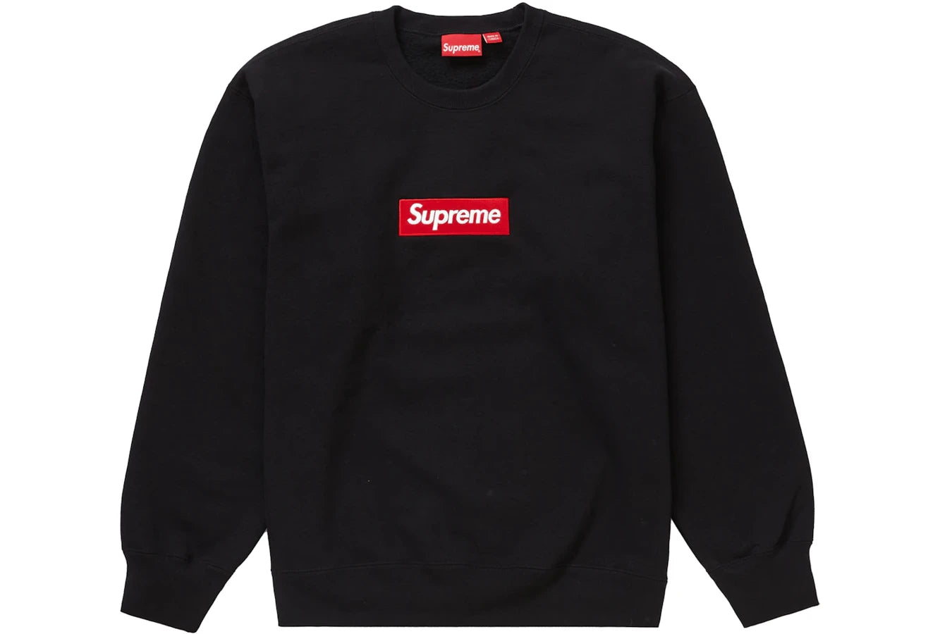 Supreme Box Logo Crewneck Black