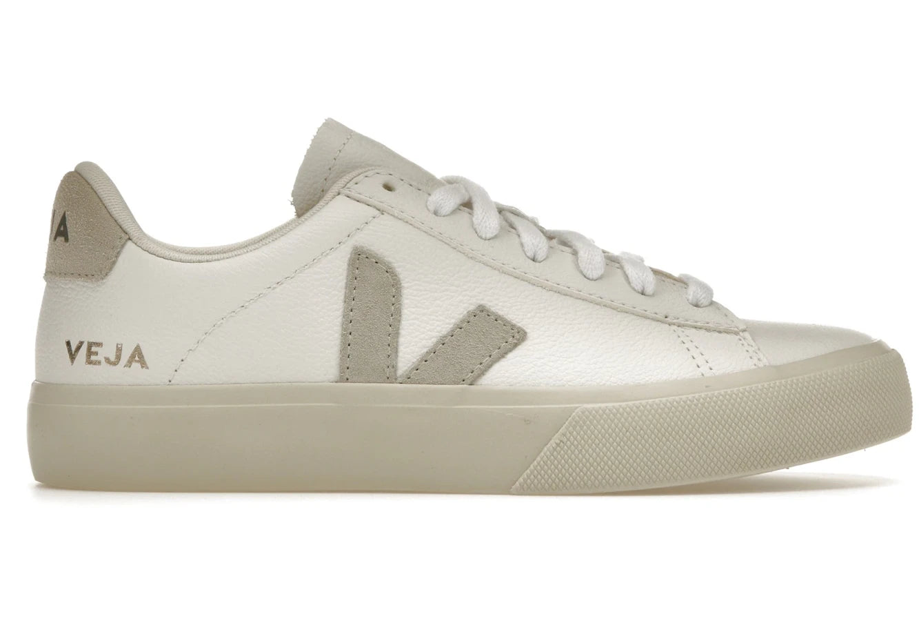 Veja Campo Low Chromefree Leather White Natural