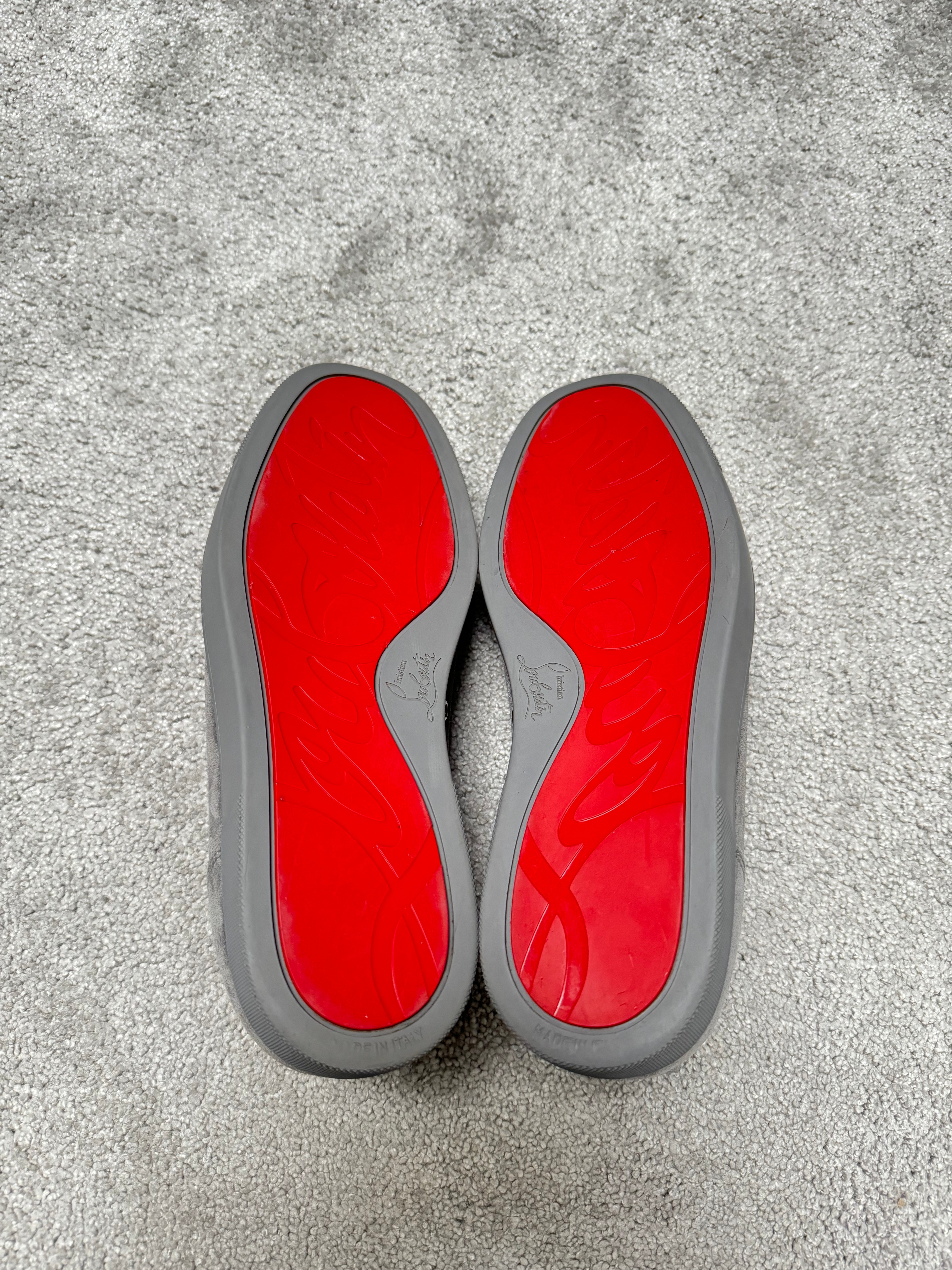 Christian Louboutin junior spikes Grey