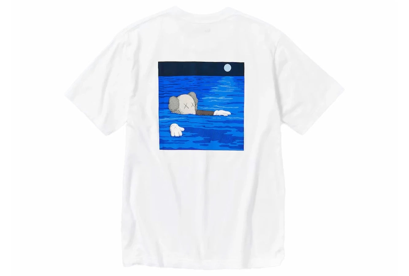 KAWS x Uniqlo UT Short Sleeve Artbook Cover T-shirt White