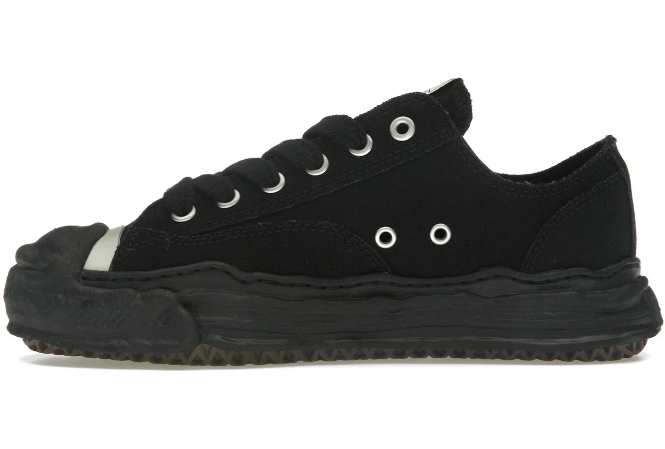 Maison Mihara Yasuhiro Hank OG Sole Canvas Low Black Black