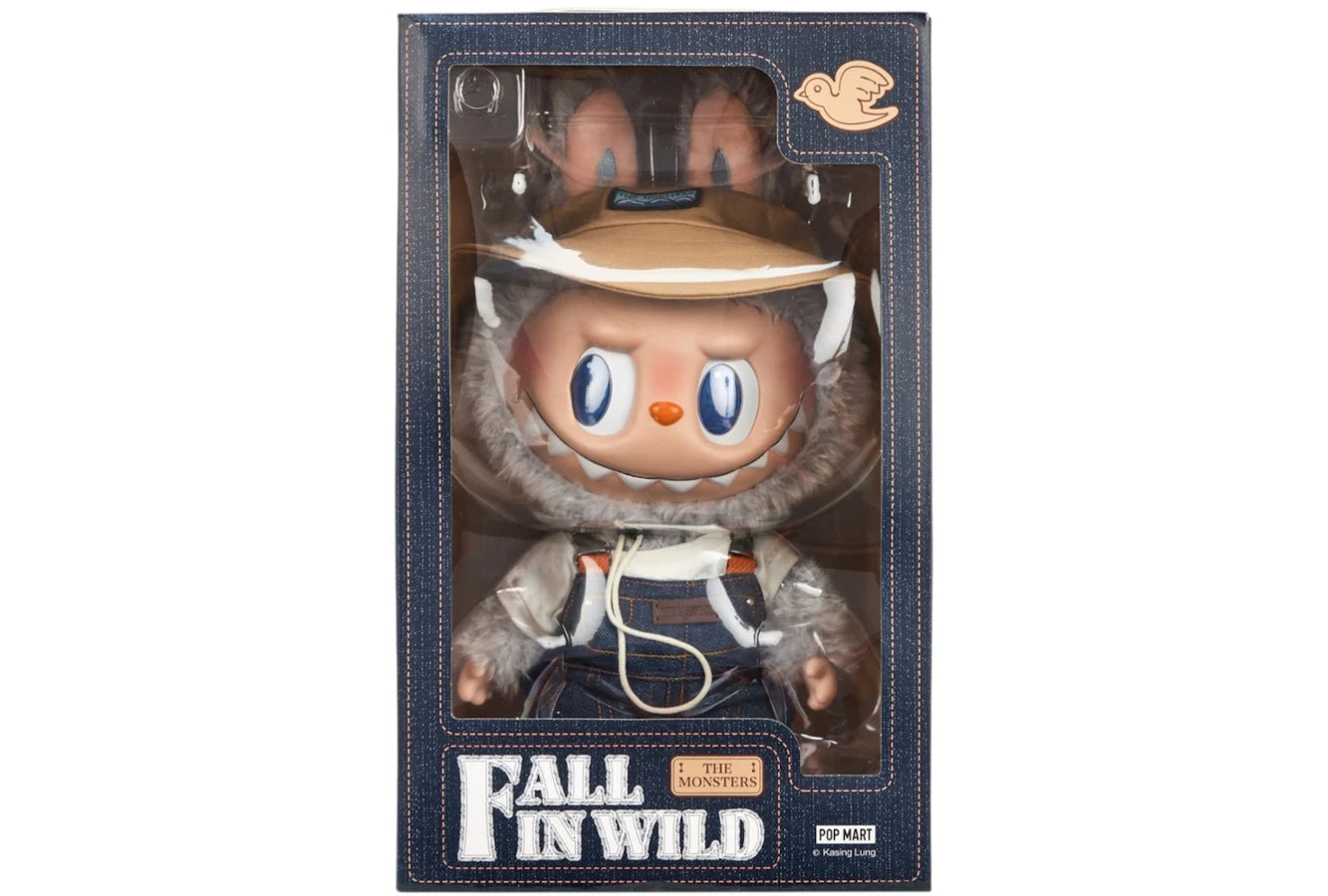 Pop Mart LABUBU The Monsters Fall In Wild Vinyl Plush Doll