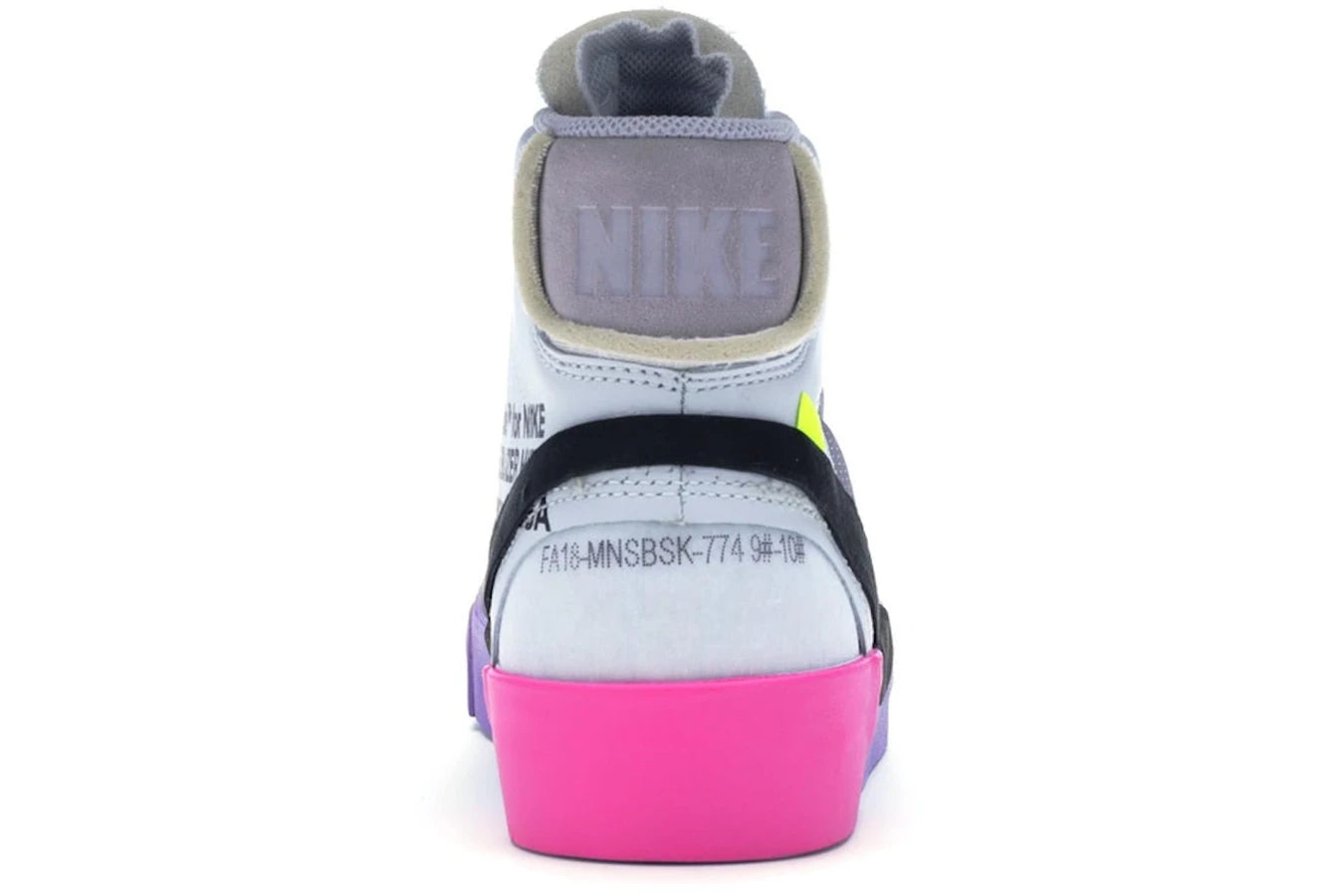 Nike Blazer Mid Off-White Wolf Grey Serena Queen