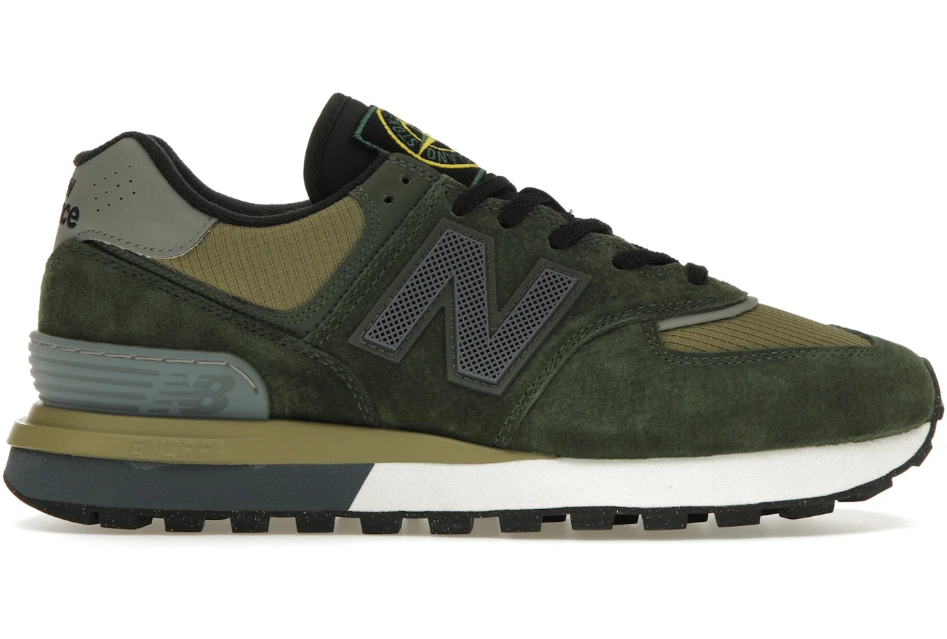 New Balance 574 Legacy Stone Island Dark Green