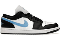 Air Jordan 1 Low Black University Blue White