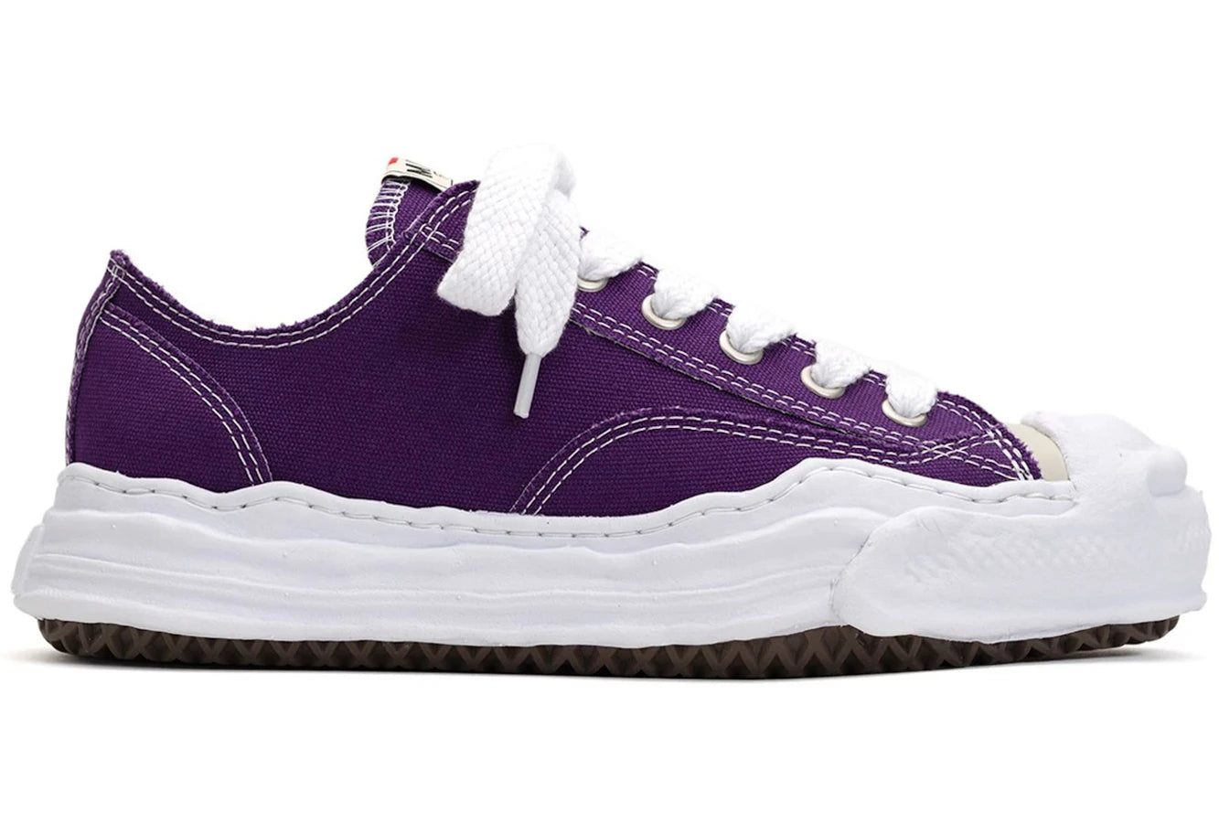 Maison Mihara Yasuhiro Hank OG Sole Canvas Low Purple