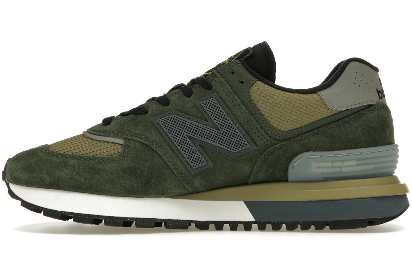 New Balance 574 Legacy Stone Island Dark Green