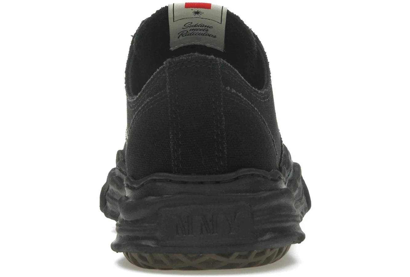 Maison Mihara Yasuhiro Hank OG Sole Canvas Low Black Black