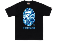BAPE ABC Camo T-Shirt Black Blue
