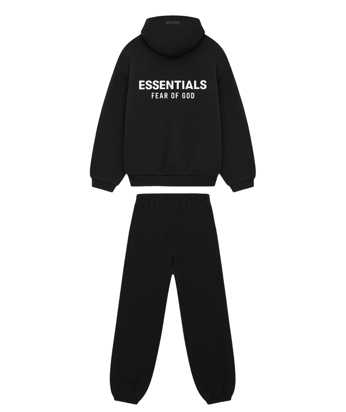 Essentials Fleece Black Tracksuit