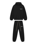 Essentials Fleece Black Tracksuit