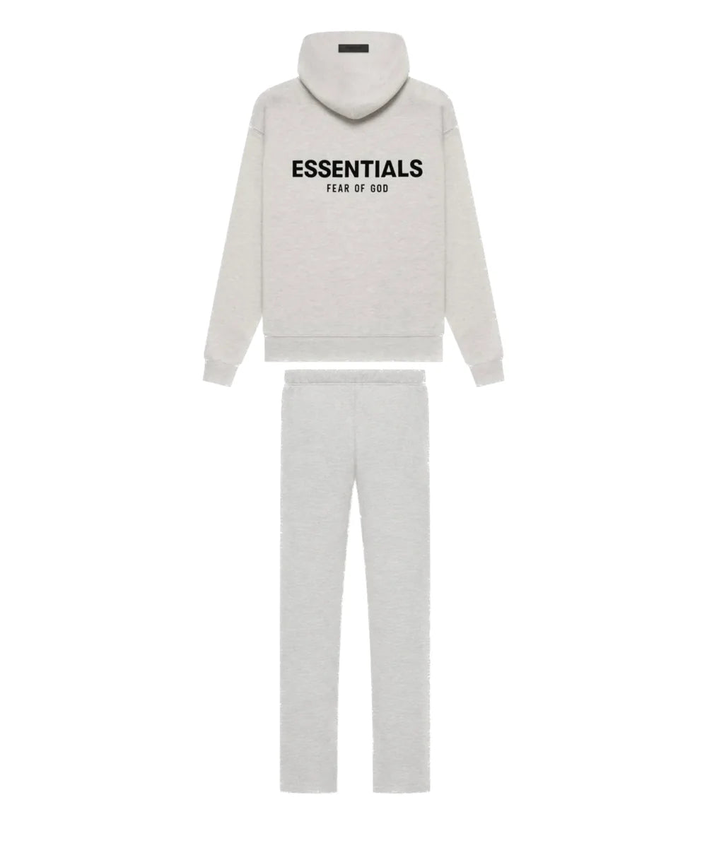 Fear Of God Essentials Light Oatmeal Kids Tracksuit
